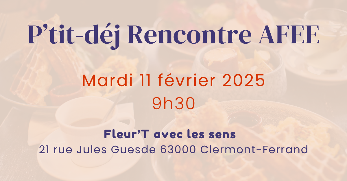 Rencontre P’tit Déj – Fleur’T avec les sens