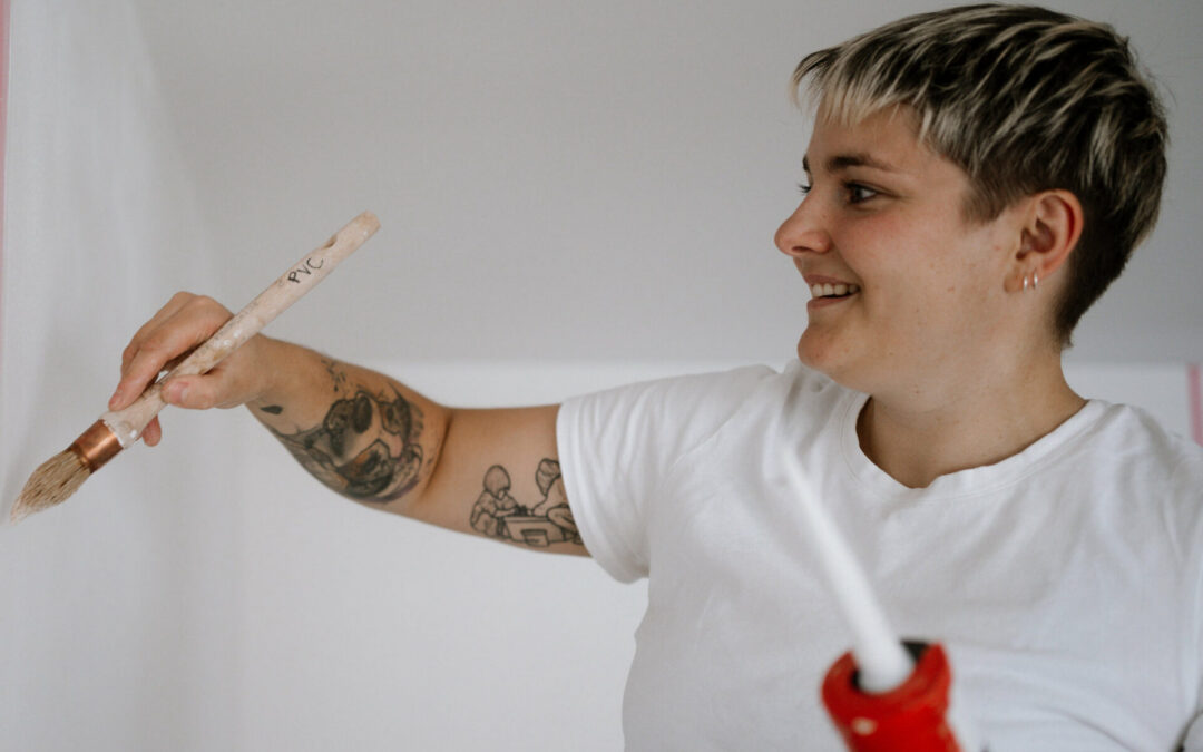 Julie Jeannier, décoratrice d’intérieur et peintre en bâtiment