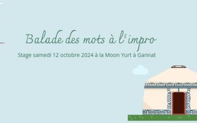 Balade des mots à l’impro à Gannat